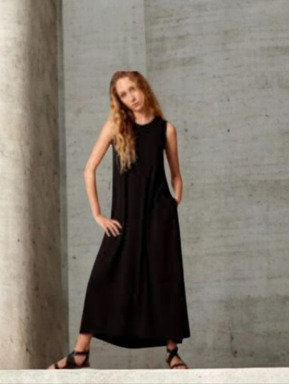 ME+EM Cotton tank maxi dress Sz 10